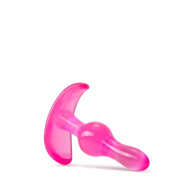 B YOURS CURVY ANAL PLUG PINK